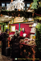 Checking out the stollen at Ottendorfer Mülhenbacker